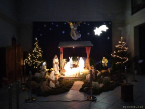 Вертеп в Католическом  храме в СПб