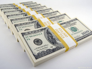 Милые дамы, с праздником вас :-  - dengi-dollary-baksy-pachki-fon.jpg